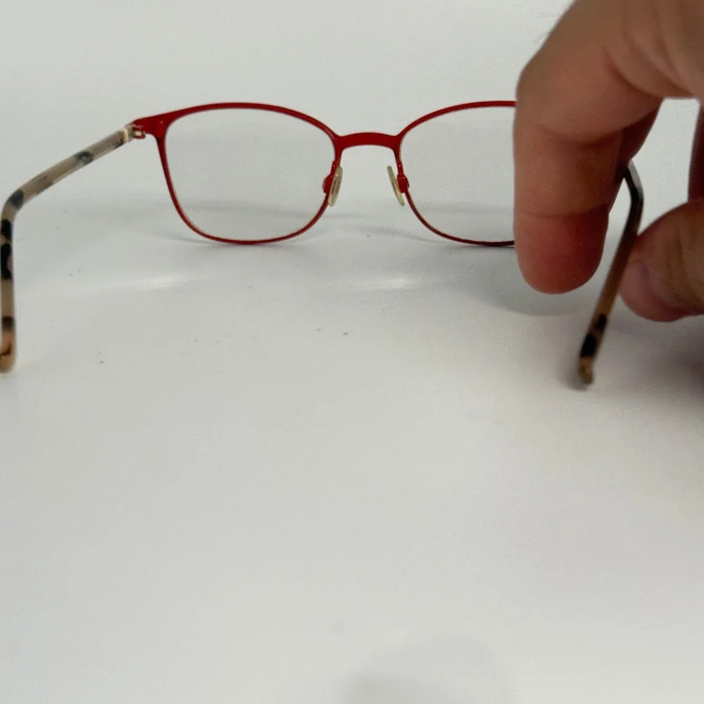 Nifties NI9477 col 4022 Red Tortoise‎ Shell Eyeglasses Frames Womens Glasses